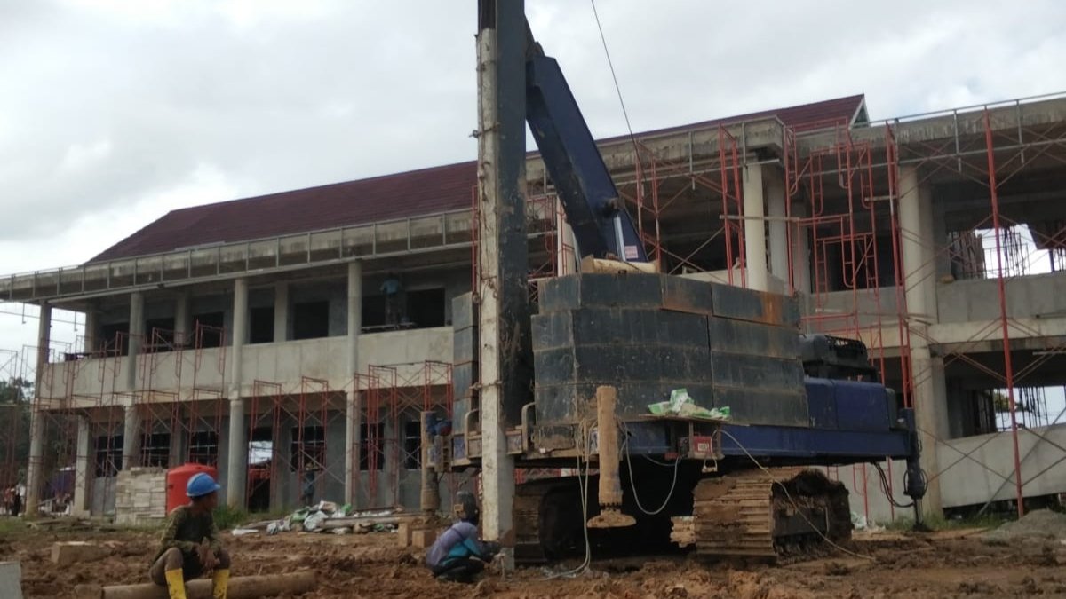 Lanjutan Pembangunan Gedung Negara Tahun 2026 Tenggarong Seberang